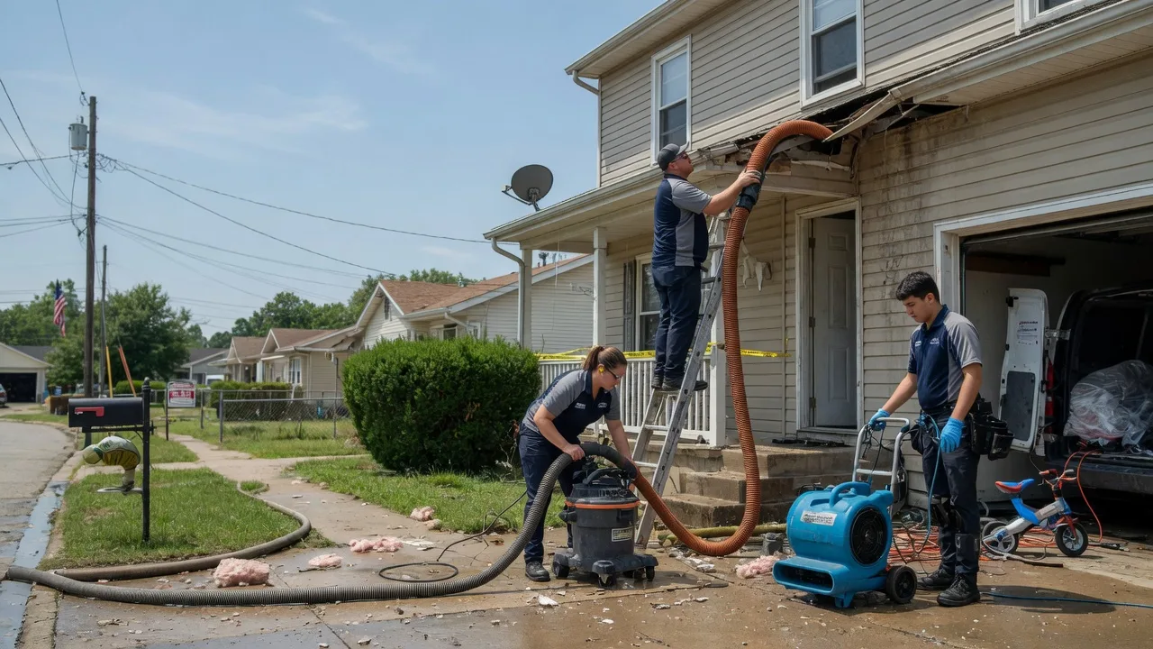 Water Damage Restoration in Mullinville, KS near me